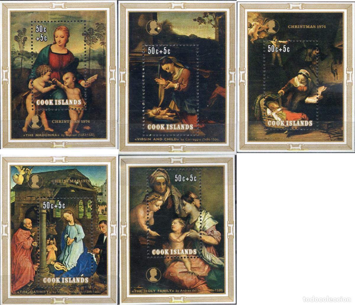 Sellos: 65566 MNH COOK Islas 1974 NAVIDAD