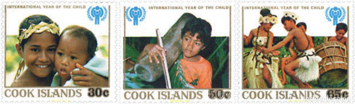 Sellos: 65624 MNH COOK Islas 1979 A&Ntilde;O INTERNACIONAL DE LA INFANCIA