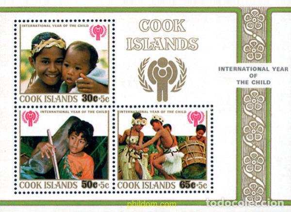 Sellos: 65645 MNH COOK Islas 1979 A&Ntilde;O INTERNACIONAL DE LA INFANCIA