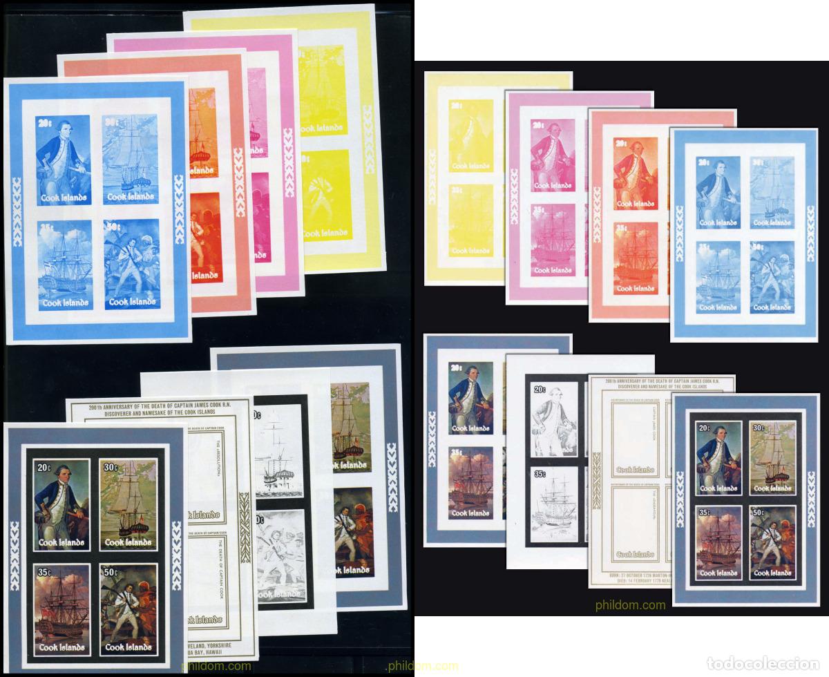 Sellos: 142567 MNH COOK Islas 1979 BICENTENARIO DEL CAPITAN COOK
