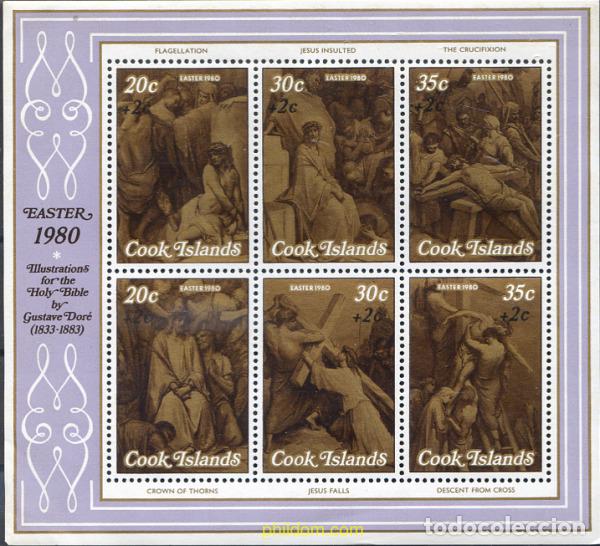 Sellos: 65653 MNH COOK Islas 1980 PASCUA