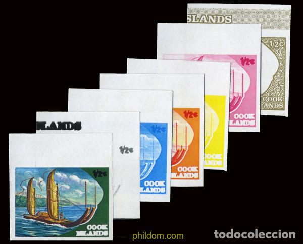 Sellos: 142558 MNH COOK Islas 1973 EXPLORACION MAORI DEL PACIFICO
