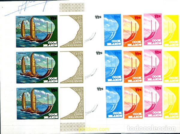 Sellos: 202826 MNH COOK Islas 1973 EXPLORACION MAORI DEL PACIFICO