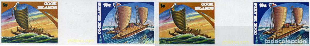 Sellos: 202829 MNH COOK Islas 1973 EXPLORACION MAORI DEL PACIFICO