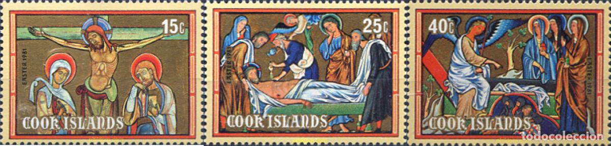 Sellos: 65671 MNH COOK Islas 1981 PASCUA