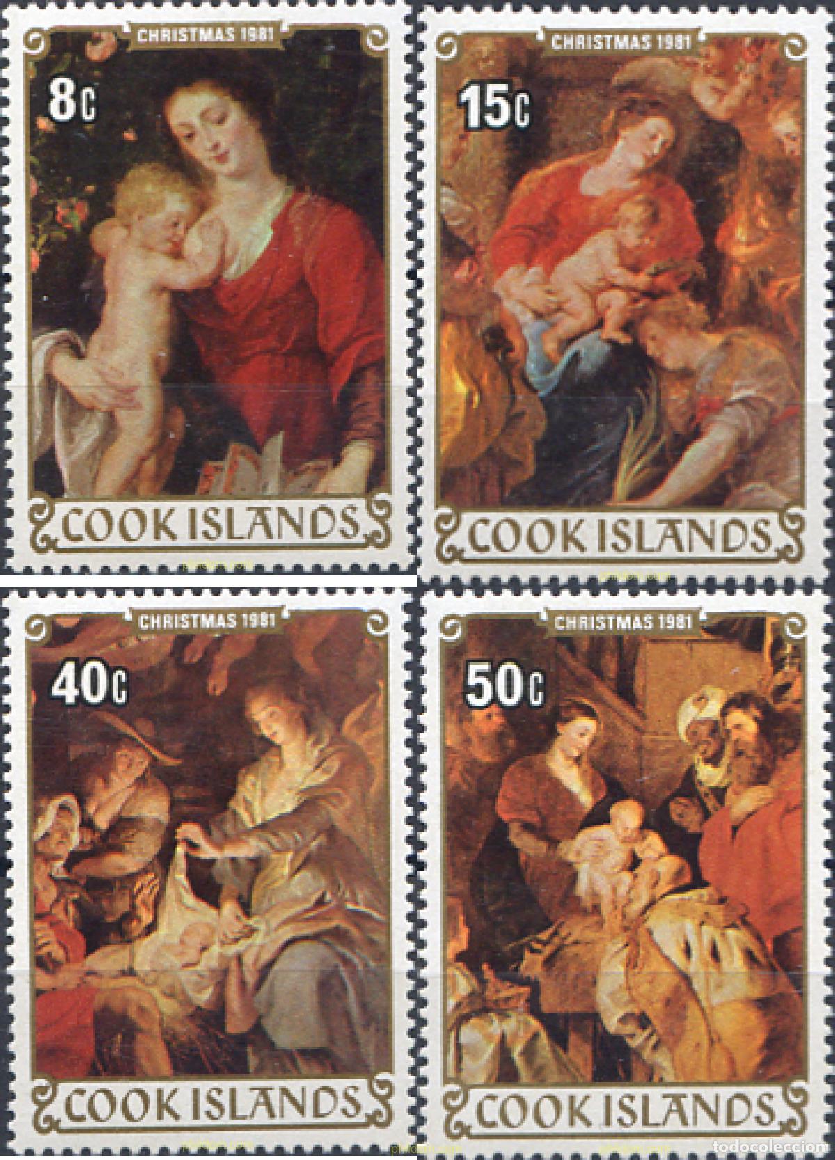 Sellos: 65672 MNH COOK Islas 1981 NAVIDAD
