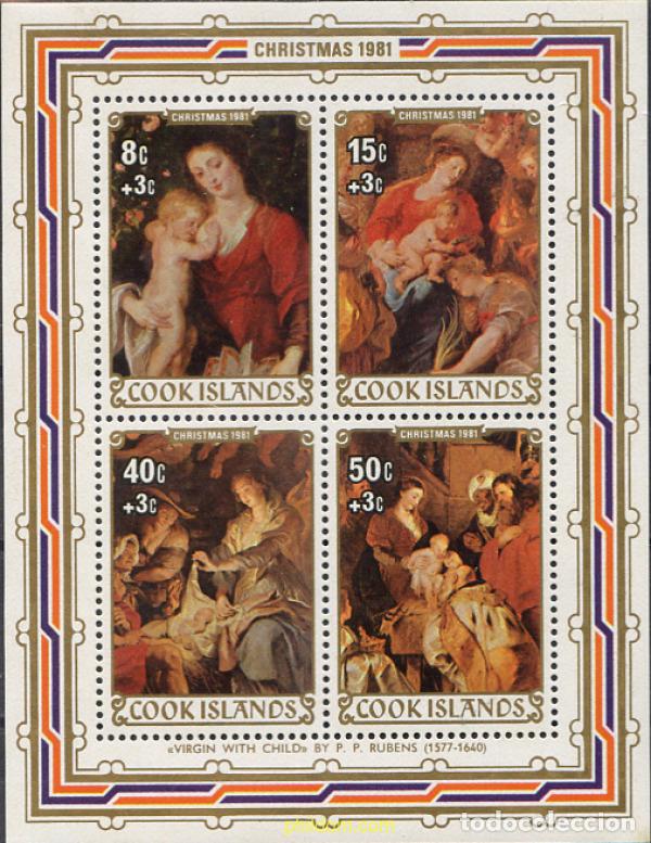 Stamps: 65679 MNH COOK Islas 1981 NAVIDAD