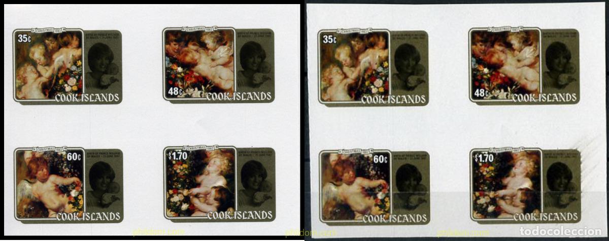 Stamps: 206713 MNH COOK Islas 1982 NAVIDAD