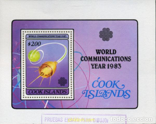 Stamps: 206743 MNH COOK Islas 1983 A&Ntilde;O MUNDIAL DE LAS TELECOMUNICACIONES