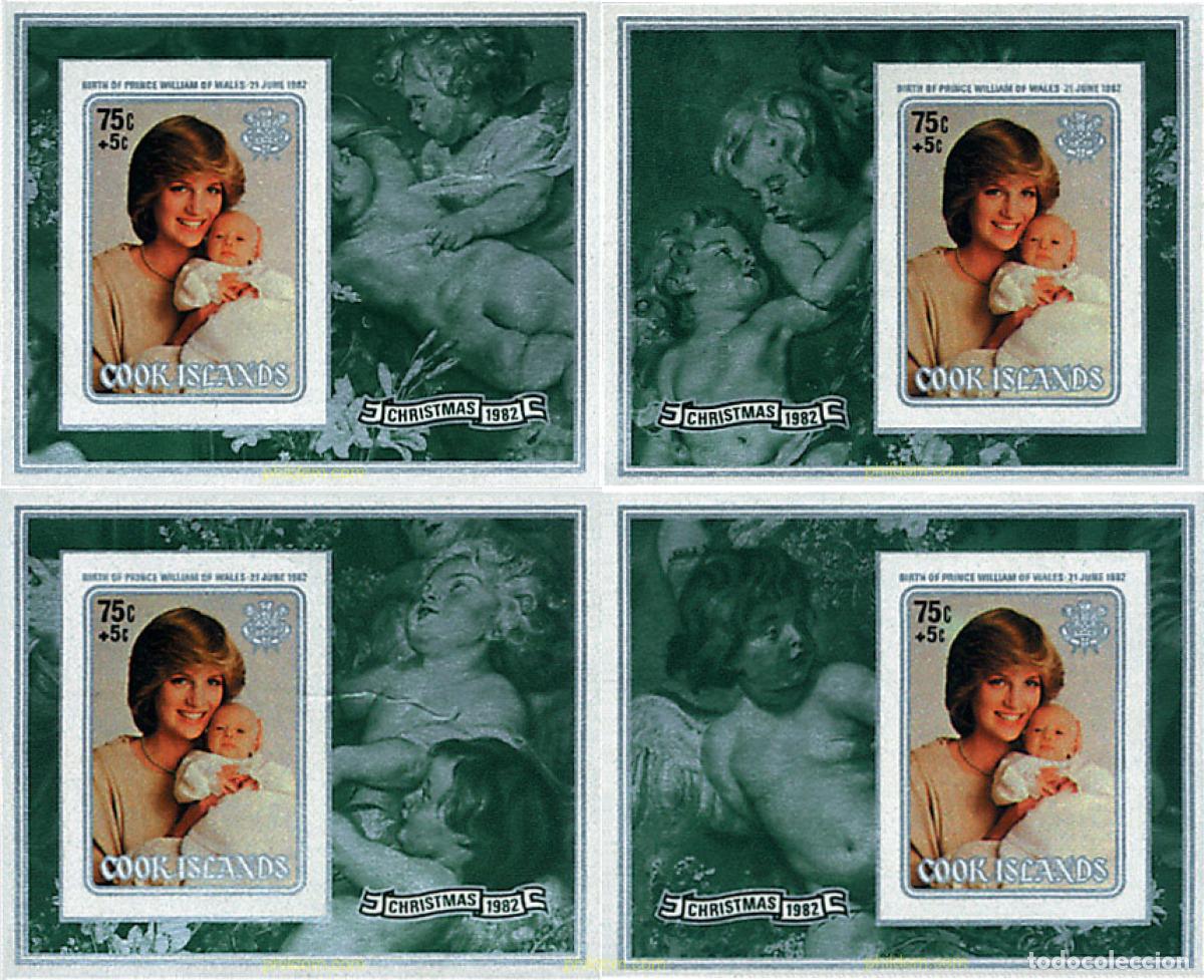 Stamps: 15892 MNH COOK Islas 1982 NAVIDAD