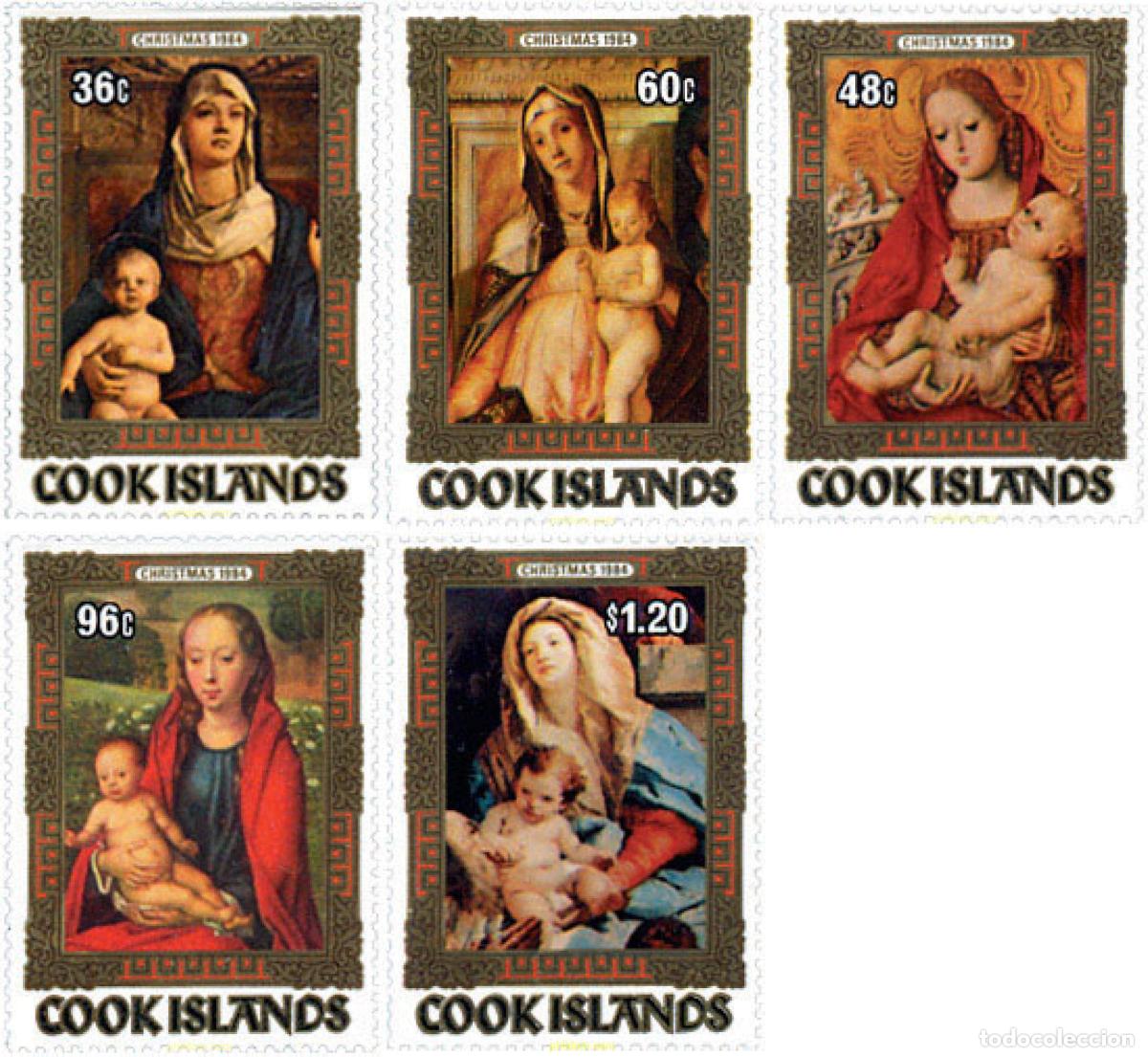 Stamps: 65703 MNH COOK Islas 1984 NAVIDAD