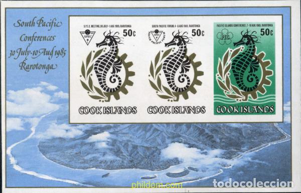 Sellos: 206782 MNH COOK Islas 1985 CONFERENCIA DEL PACIFICO EN RAROTONGA