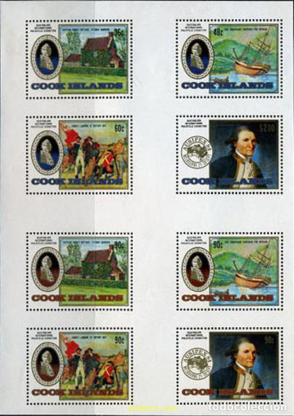 Sellos: 206779 MNH COOK Islas 1984 AUSIPEX 84. EXPOSICION FILATELICA INTERNACIONAL