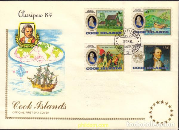 Sellos: 423693 MNH COOK Islas 1984 AUSIPEX 84. EXPOSICION FILATELICA INTERNACIONAL