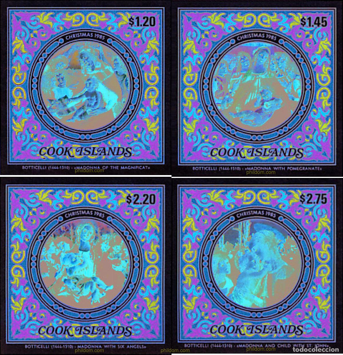Sellos: 65722 MNH COOK Islas 1985 NAVIDAD