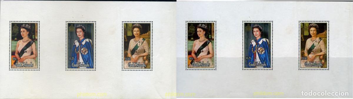 Sellos: 206803 MNH COOK Islas 1986 60 ANIVERSARIO DE ISABEL II