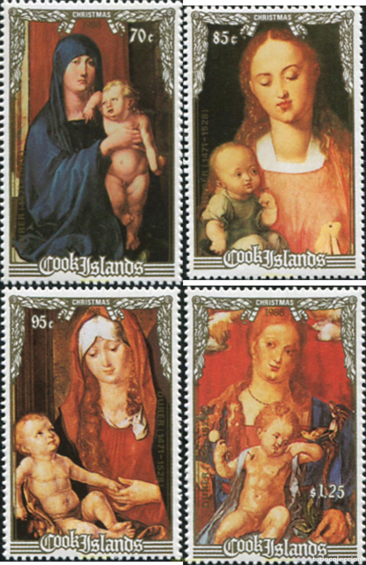 Sellos: 65742 MNH COOK Islas 1988 NAVIDAD