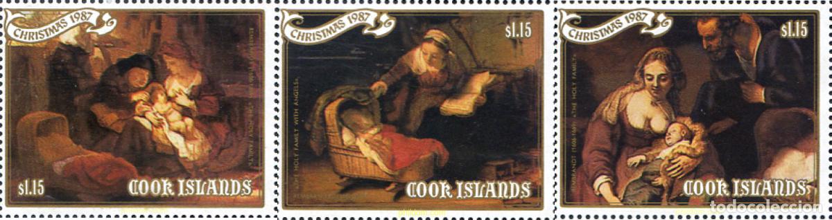 Stamps: 65735 MNH COOK Islas 1987 NAVIDAD