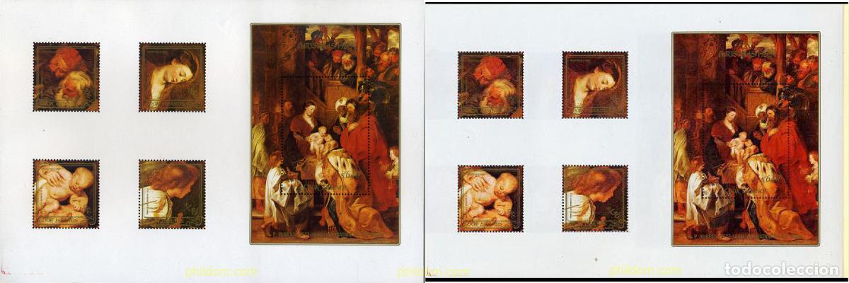 Sellos: 206833 MNH COOK Islas 1989 NAVIDAD. PINTURAS DE RUBENS