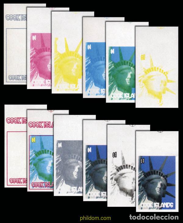 Sellos: 206814 MNH COOK Islas 1986 CENTENARIO DE LA ESTATUA DE LA LIBERTAD