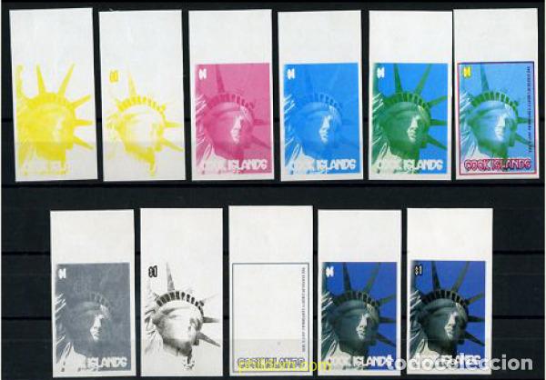 Sellos: 206817 MNH COOK Islas 1986 CENTENARIO DE LA ESTATUA DE LA LIBERTAD
