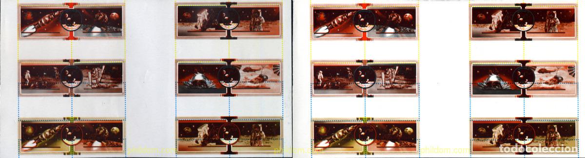 Sellos: 206832 MNH COOK Islas 1989 20 ANIVERSARIO DEL PRIMER HOMBRE EN LA LUNA
