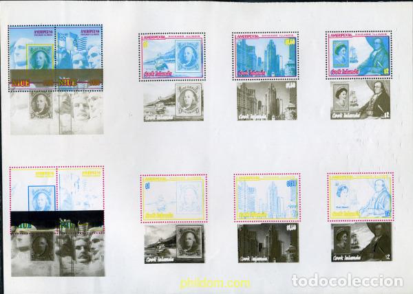 Sellos: 206806 MNH COOK Islas 1986 AMERIPEX 86. EXPOSICION FILATELICA INTERNACIONAL