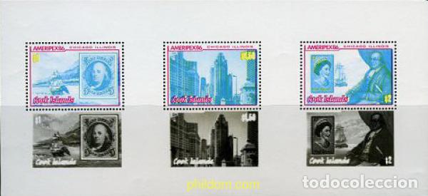 Sellos: 206810 MNH COOK Islas 1986 AMERIPEX 86. EXPOSICION FILATELICA INTERNACIONAL
