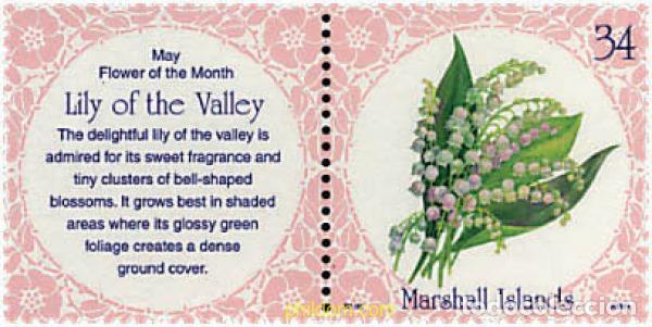Stamps: 95512 MNH MARSHALL Islas 2001 FLOR DE MAYO