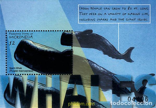 Sellos: 344053 MNH MICRONESIA 2001 BALLENAS
