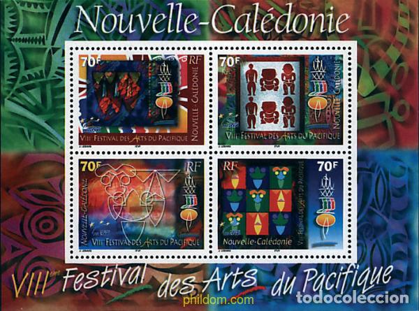 Sellos: 69301 MNH NUEVA CALEDONIA 2000 8 FESTIVAL DE LAS ARTES DEL PACIFICO
