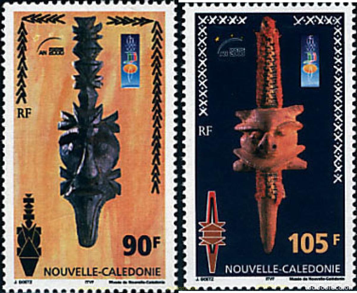 Sellos: 69302 MNH NUEVA CALEDONIA 2000 MUSEO DE NUEVA CALEDONIA