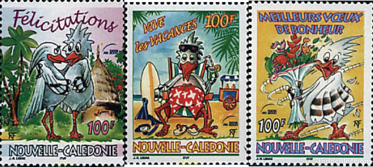 Sellos: 74968 MNH NUEVA CALEDONIA 2000 FELICITACIONES