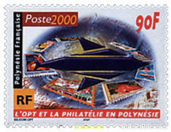 Sellos: 69495 MNH POLINESIA FRANCESA 2000 OFICINA DE CORREOS Y TELECOMUNICACIONES Y LA FILATELIA EN POLINES