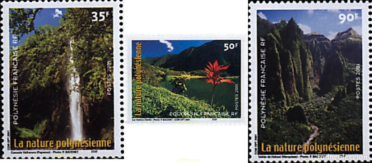 Sellos: 94342 MNH POLINESIA FRANCESA 2001 LA NATURALEZA POLINESIA