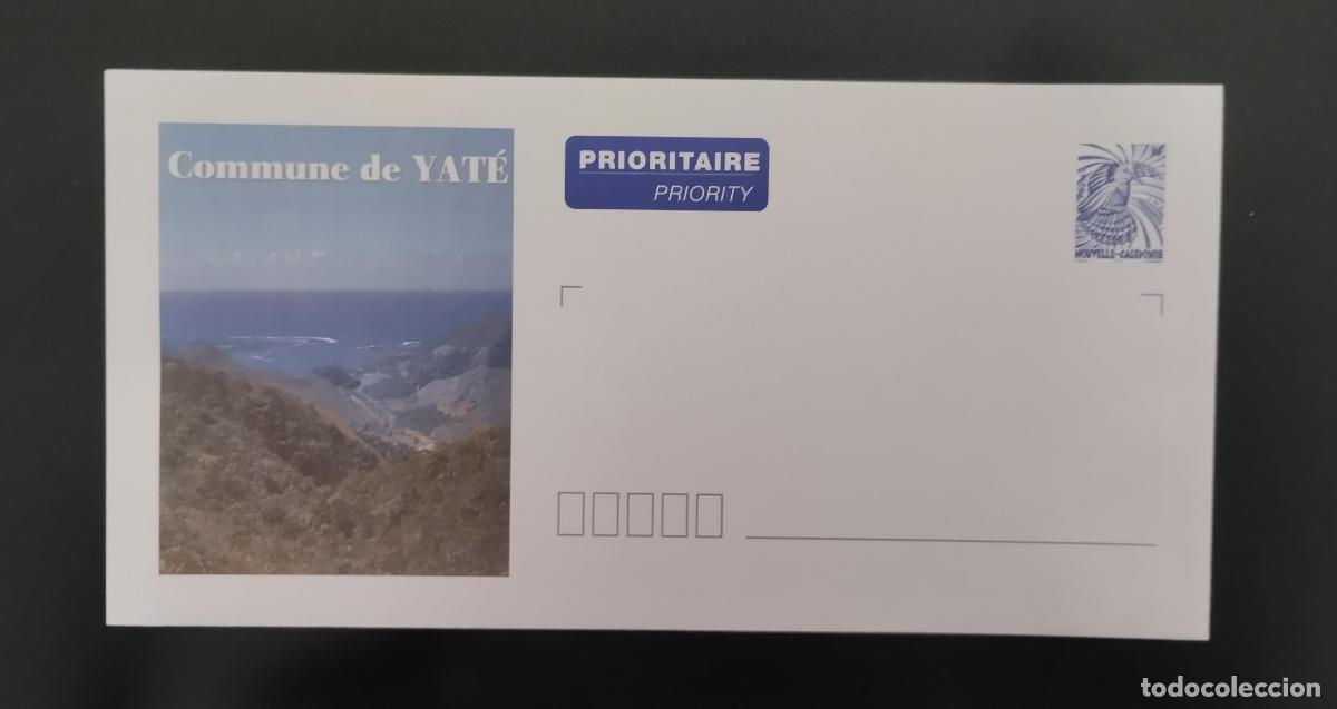 Sellos: PAP Completo postal listo para enviar Comuna de Yat&eacute; cagou bleu en Nueva Caledonia
