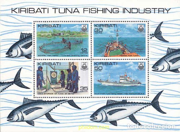 Sellos: 71037 MNH KIRIBATI 1981 INDUSTRIA DE LA PESCA DEL ATUN