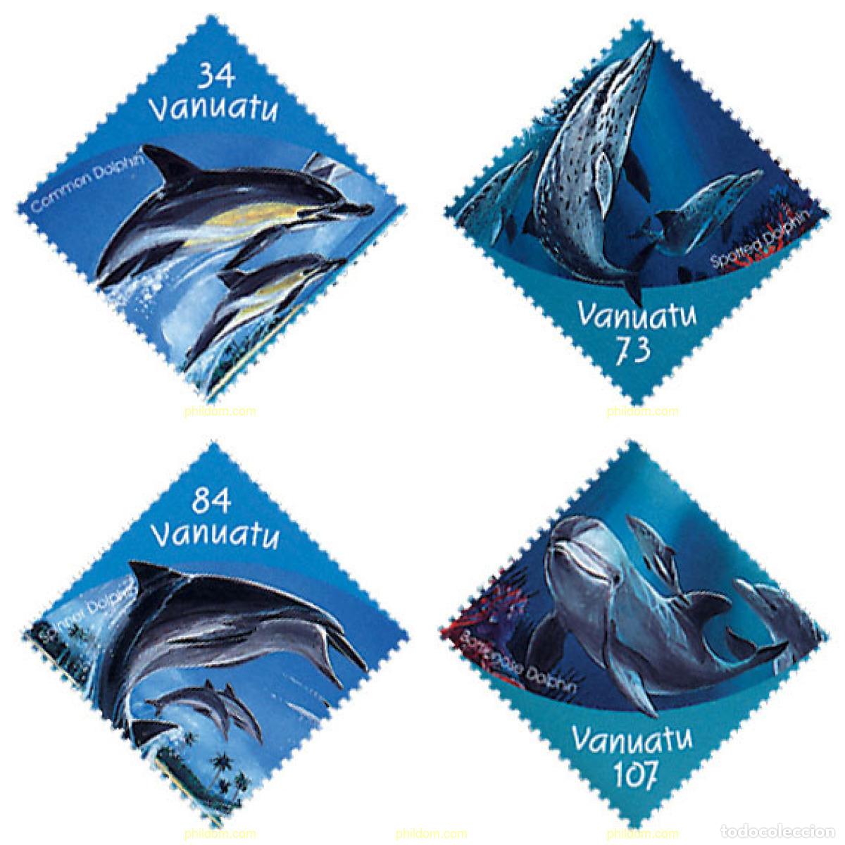 Sellos: 71810 MNH VANUATU 2000 FAUNA MARINA