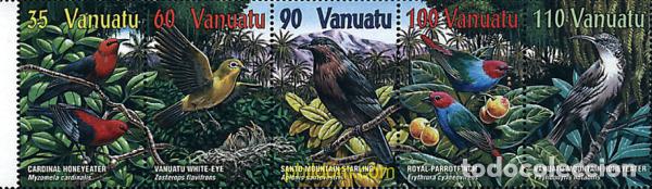 Sellos: 5146 MNH VANUATU 2001 AVES