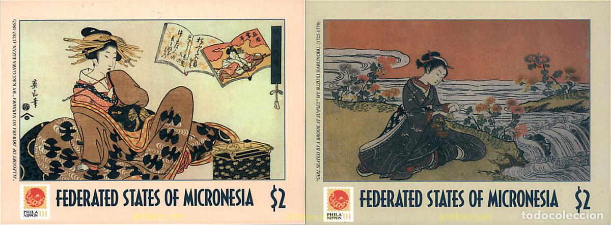 Sellos: 81353 MNH MICRONESIA 2001 PHILANIPPON 01. EXPOSICION FILATELICA INTERNACIONAL
