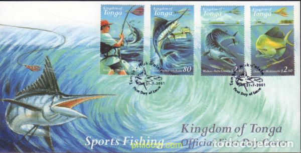 Sellos: 537963 MNH TONGA 2001 TONGA, PAIS DE PESCADORES