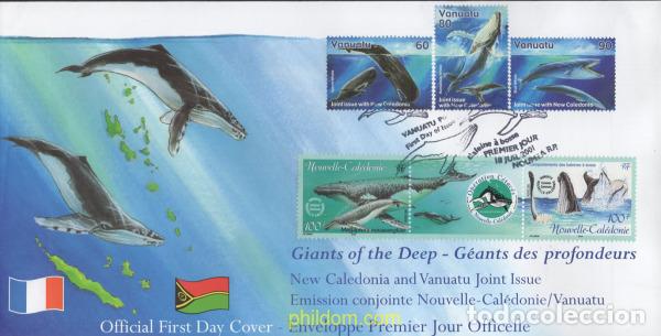 Sellos: 559172 MNH VANUATU 2001 BALLENAS