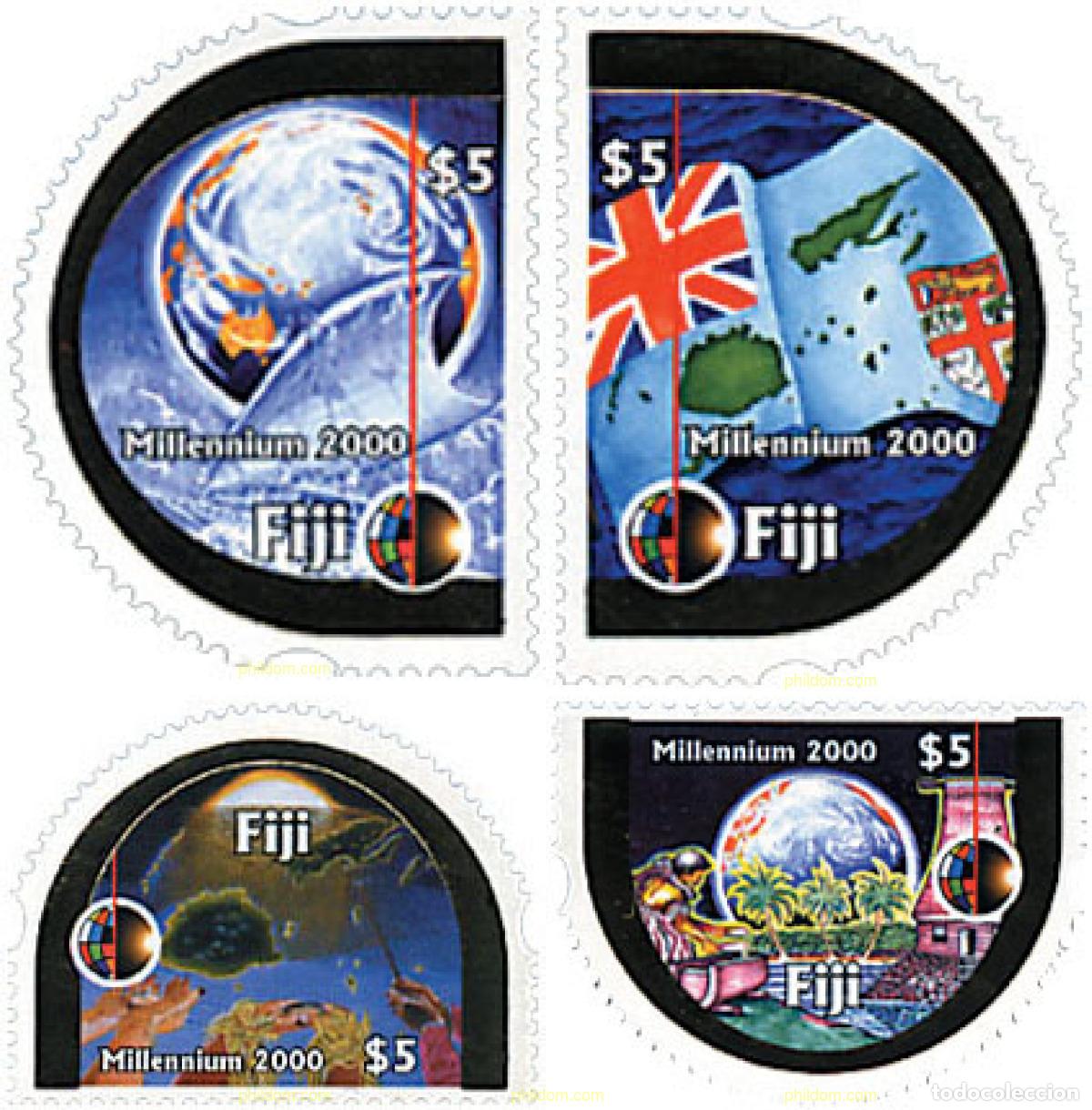 Sellos: 80771 MNH FIJI 2000 MILENIO