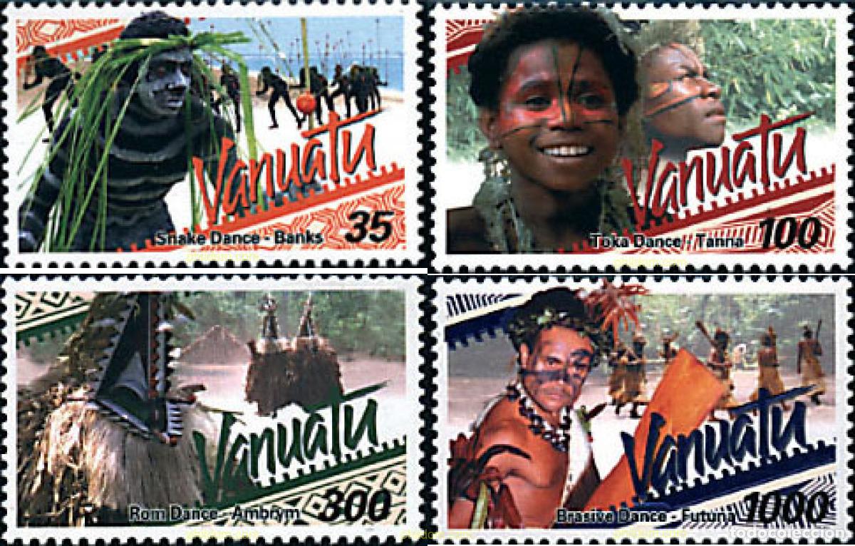 Sellos: 86495 MNH VANUATU 2001 DANZAS TRADICIONALES