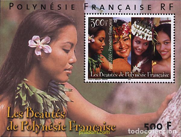 Sellos: 94340 MNH POLINESIA FRANCESA 2000 LAS BELLEZAS FEMENINAS DE LA POLINESIA