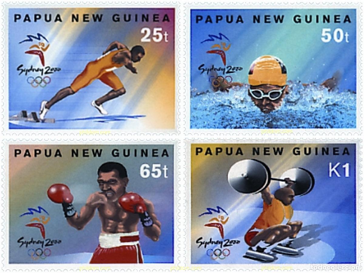 Sellos: 79880 MNH PAPUA NUEVA GUINEA 2000 27 JUEGOS OLIMPICOS VERANO SYDNEY 2000