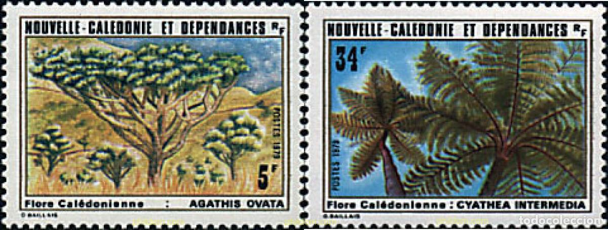 Sellos: 94948 MNH NUEVA CALEDONIA 1979 FLORA DE NUEVA CALEDONIA