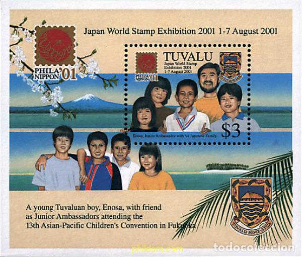 Sellos: 138664 MNH TUVALU 2001 PHILANIPPON 01. EXPOSICION FILATELICA INTERNACIONAL