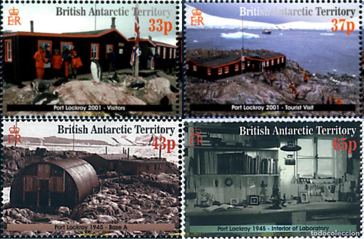 Sellos: 86134 MNH ANTARTIDA BRITANICA 2001 BASE DE PORT LOCKROY