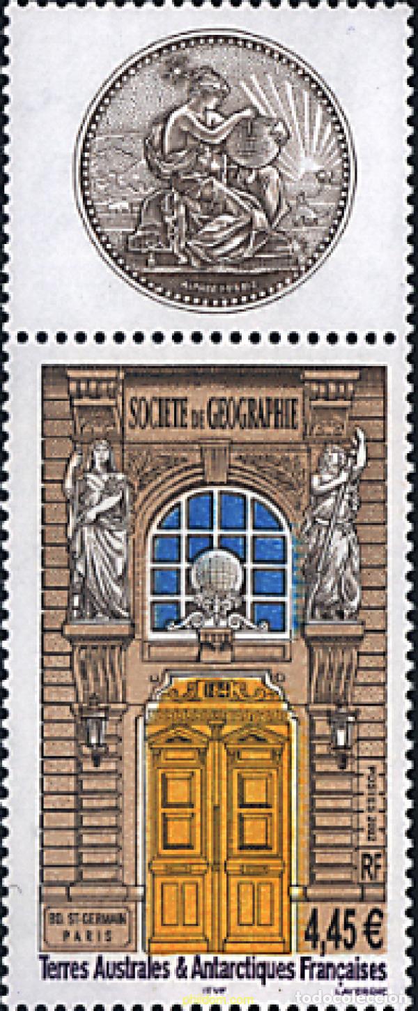 Sellos: 86454 MNH ANTARTIDA FRANCESA 2002 SOCIEDAD DE GEOGRAFIA